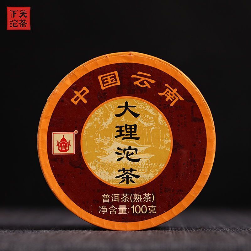Pu-erh Tea Pu'er Ripe Puer Tea Boxed 100g DALI Tuocha Yunnan Xiaguan Shu