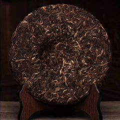 357g Yunnan Old Raw Pu-erh Cake Tea Top Bingdao Super Grade Sheng Puerh Tea