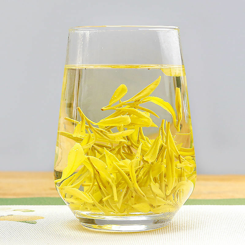 Premium Organic An Ji Golden Buds High Mountain Green Tea Anji Baicha