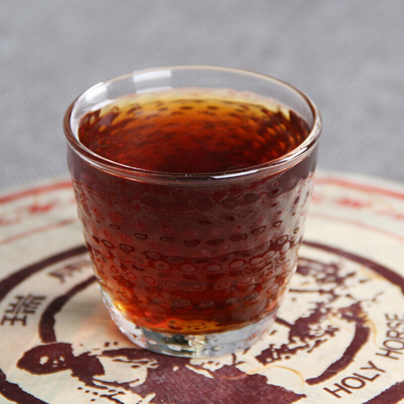 1000g Yunnan Memorial Pu-Erh Black Tea Cake Top-Grade Cooked Pu'er Tea Gift
