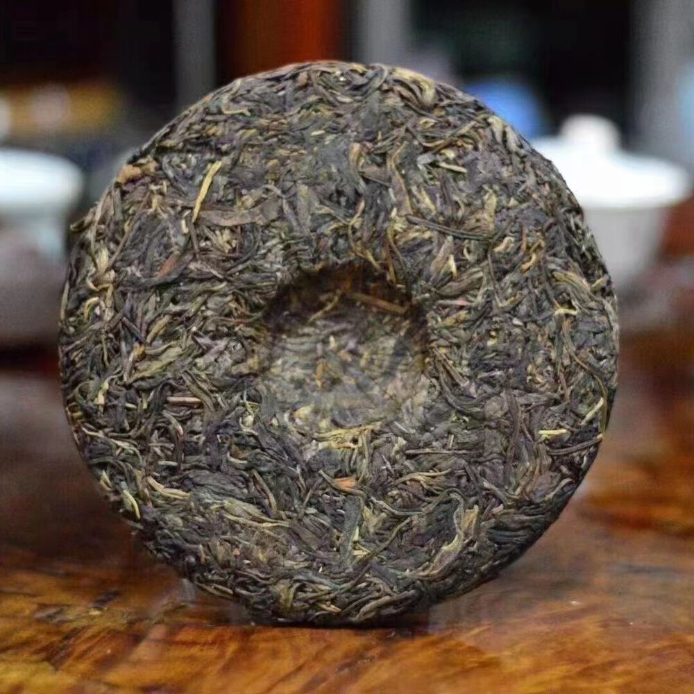 357g Yunnan Old Raw Pu'er Cake Tea Jiamu Aged Pu-erh Raw Tea Puerh Cake Tea