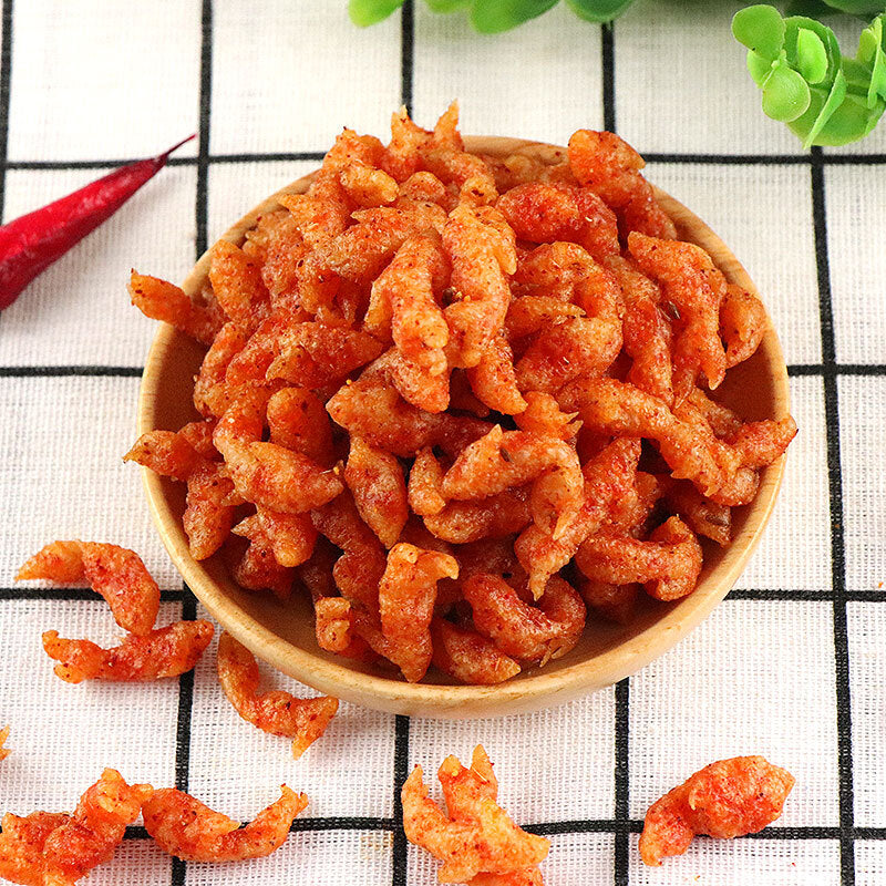 10 bags of Lucky fish cool spicy strip vegetarian Chinese snack gift 10袋万幸鱼酷辣条素食