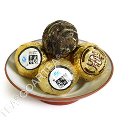 HelloYoung HELLOYOUNG Fuding Supreme Gongmei Tribute Eyebrow White Tea Small Cakes Tea Bags