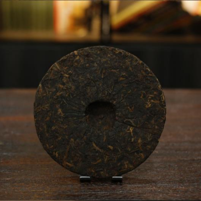 710g Laobanzhang Ripe Puerh Tea Cake Yunnan Old Tree Pu-erh Cooked Tea Pu'er Tea