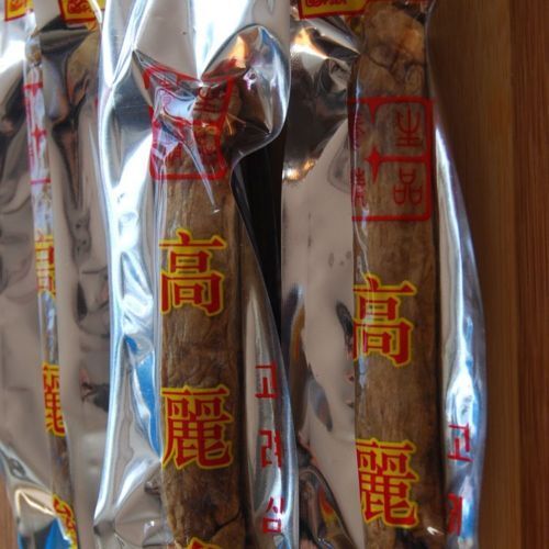 HelloYoung 6 Years Red Ginseng Root Korean Dry Ginseng Root Health Herbal Tea Chinese Herbs