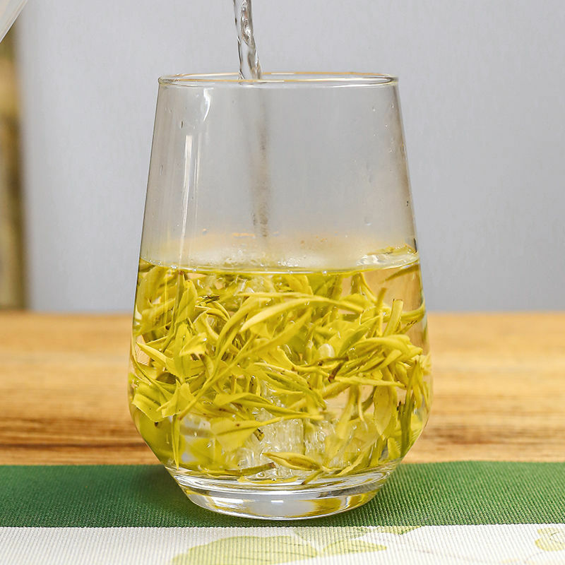 Premium Organic An Ji Golden Buds High Mountain Green Tea Anji Baicha