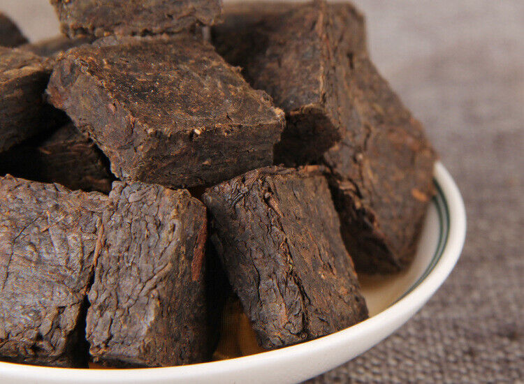 HelloYoung Yunnan 'Jia' Word Mini Tea Brick Shu Pu Er Pu-erh Ripe Tea Aged Puerh Brick 250g