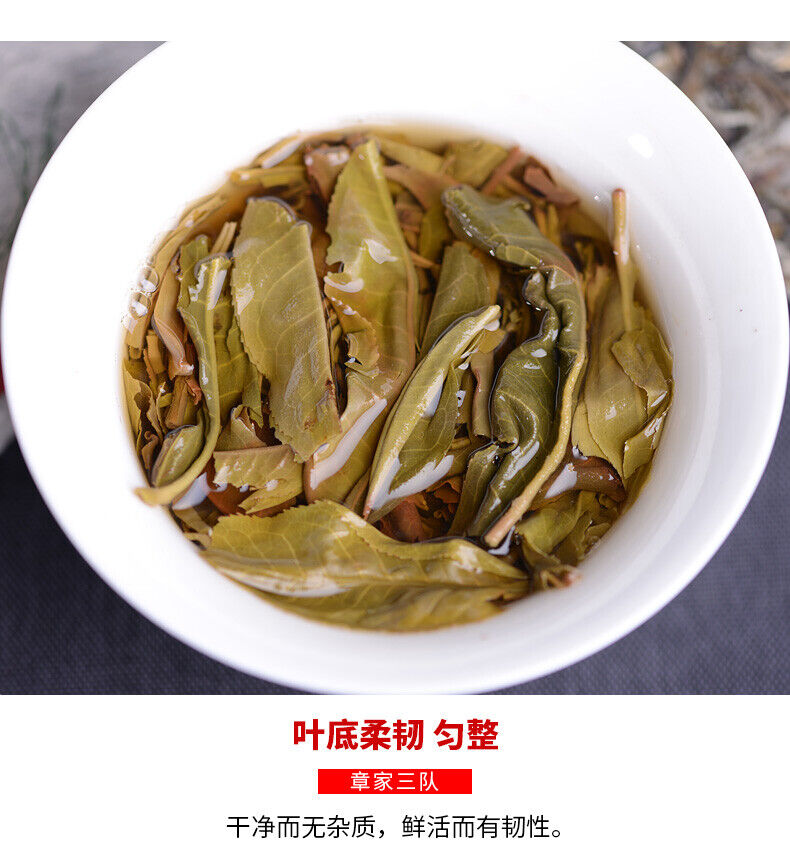 Haiwan Zhang Jia San Dui Puer Tea 500g Bulang Famous Mountain Aged Tree