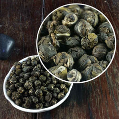 HelloYoung Jasmine Dragon Pearl 100% Natural Jasmine Pearls Fresh Green Tea