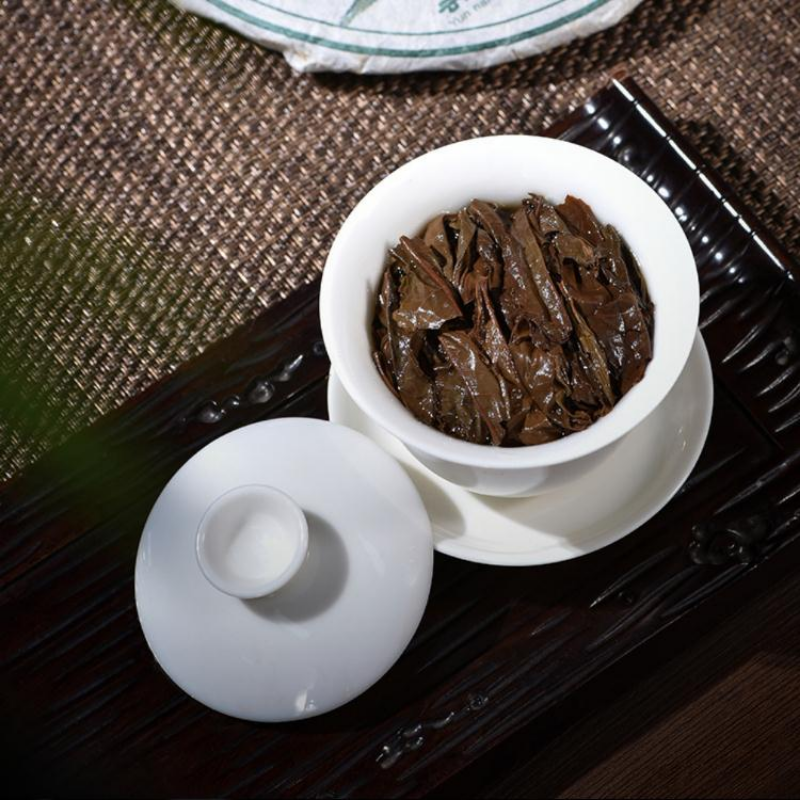 Gâteau de thé cru Puerh du Yunnan 357g thé Pu-erh vieilli de qualité supérieure