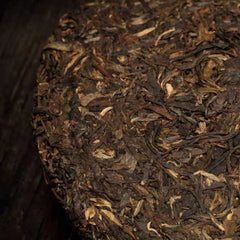 357g Yunnan Old Puerh Tea Cake Laobanzhang Raw Pu'er Cake Tea Pu-erh Tea