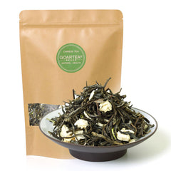 HelloYoung HELLOYOUNG Premium Fujian Jasmine Silver Green Tea Chinese Loose Leaf YinHao Tip