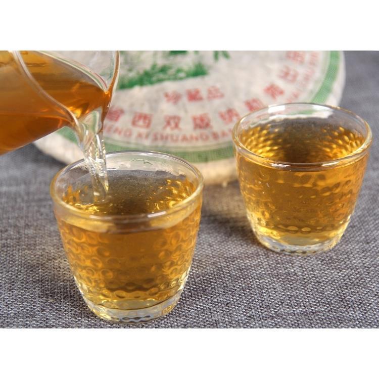 HelloYoung Yunnan Treasures Aged Pu'er Tea Nannuo Mountain Arbor Qi Zi Puer Tea 357g