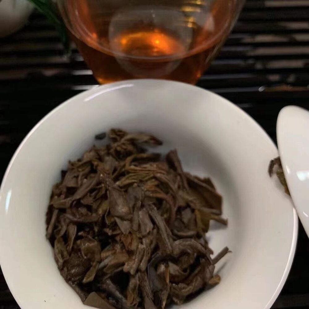 500g Yunnan Old Puerh Raw Tea Classical Aged Pu'er Tea Brick Raw Pu-erh Tea