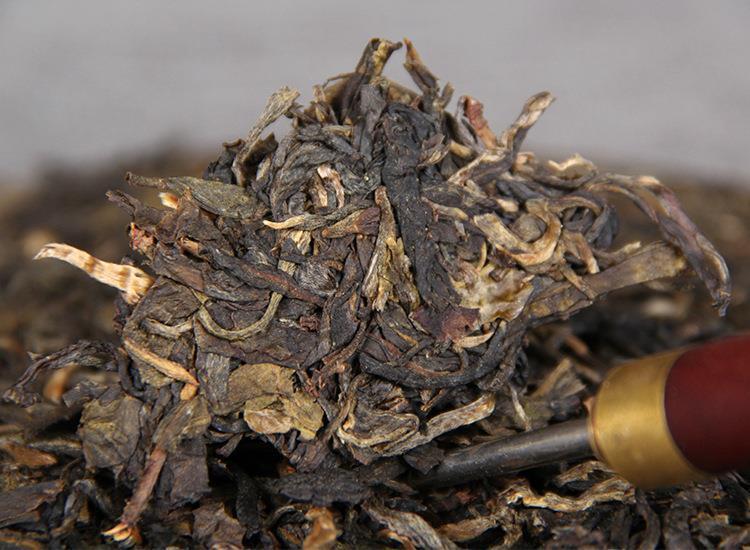 HelloYoung Yunnan Treasures Aged Pu'er Tea Nannuo Mountain Arbor Qi Zi Puer Tea 357g
