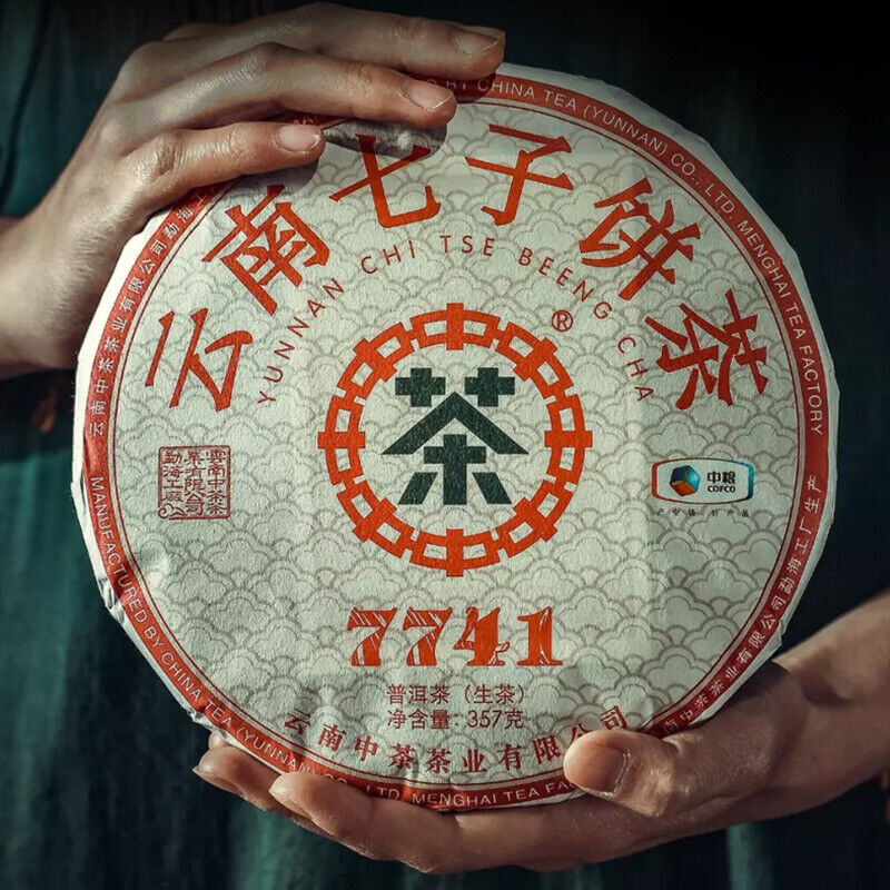 HelloYoung /Classic 7741 Raw Pu-erh Sheng Cha 357g Cake Zhongcha Pu'er Puer Tea