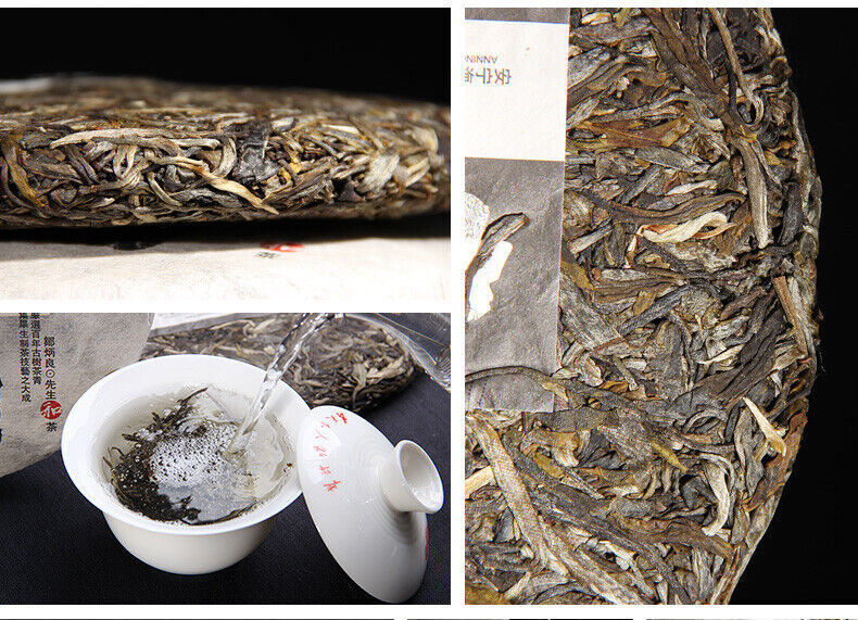 HelloYoung Yunnan Pu'er Tea Liangpin Series Haiwan Old Comrade Liangyuan Raw Cake 400g