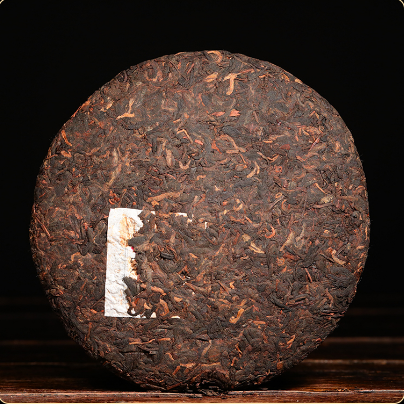 357g Puerh Ripe Tea Cake 5Years Yunnan Pu-erh Cooked Tea Organic Pu'er Black Tea