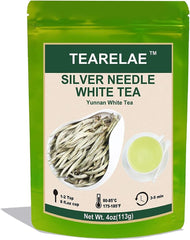 HelloYoung 2023 TEARELAE Silver Needle White Tea 113g Yunnan Bai Hao Yin Zhen