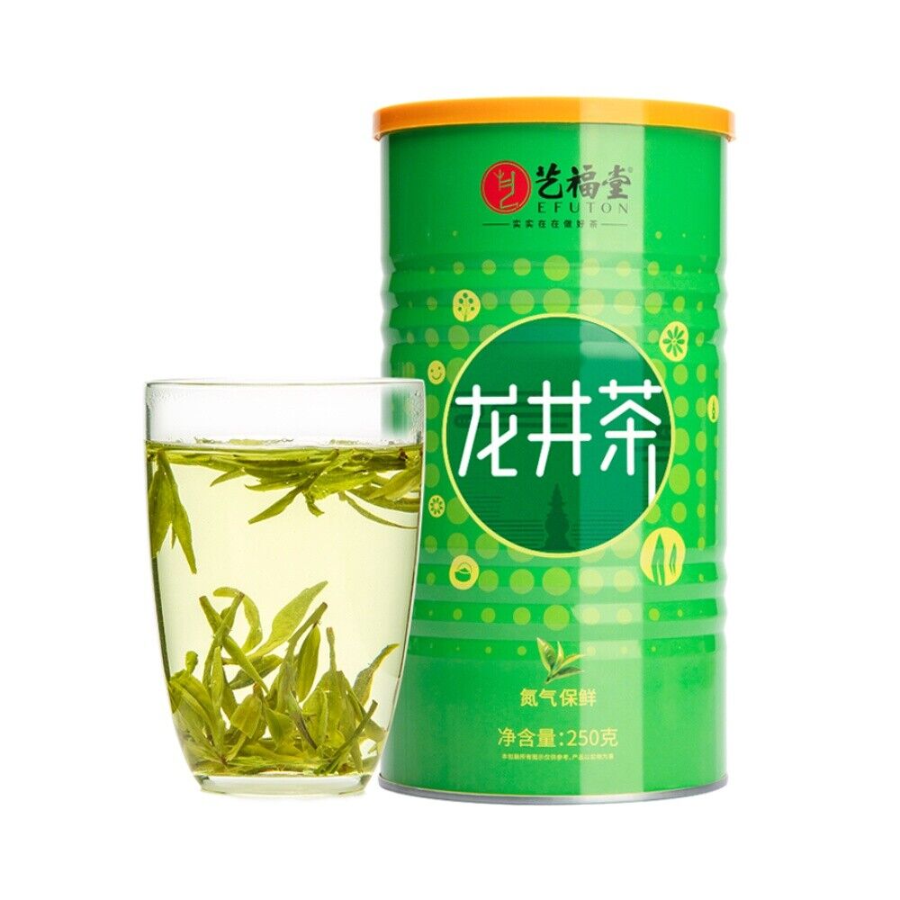 HelloYoung EFUTON Premium Xi Hu Dragon Well Green Tea Long Jing Tea Organic Longjing 250g