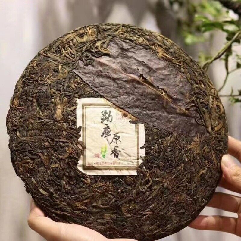 600g Yunnan Old Pu-erh Raw Tea Mengku Rongshi Sheng Pu'er Tea Cake Aged Tea