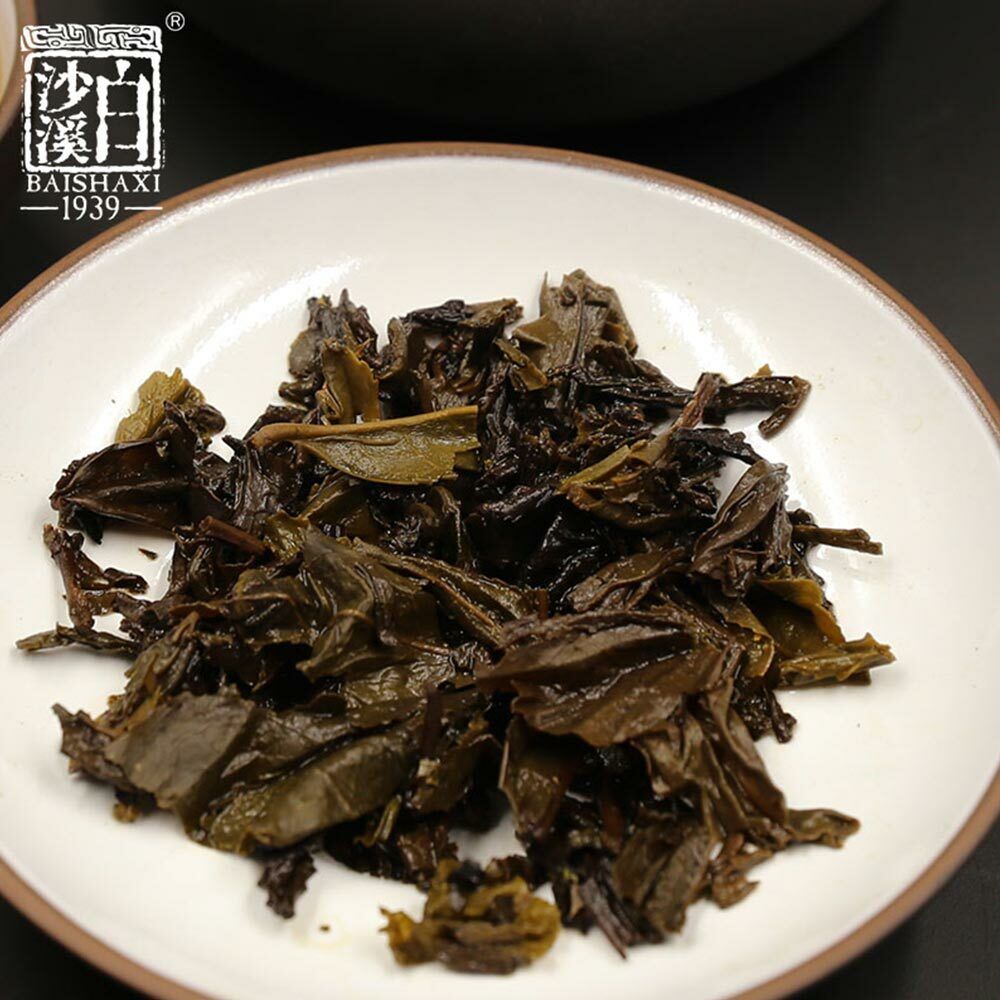 Top Baishaxi Classic 1953 Fucha Dark Tea Yr Yu Pin Fu Tea Brick Tea 318g