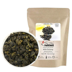 HelloYoung 2023 FullChea Milk Oolong Tea Taiwan High Mountain Jin Xuan Tea Milky 113g