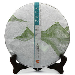 HelloYoung Yunnan Menghai Dayi TAETEA 7582 Classic Raw Pu'er Tea Puerh Tea357g/12.59oz