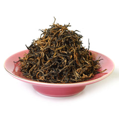 HelloYoung Tea100g Premium Wuyi Jinjunmei Eyebrow Black Tea Chinese Loose Golden-Buds