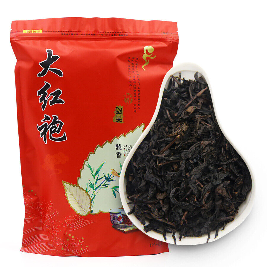 HelloYoung 2023 Wuyi Da Hong Pao Rock Tea, Dahongpao Fujian Big Red Robe Chinese Yan Cha