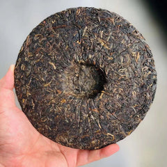 357g Yunnan Old Puerh Tea Jingchun Sheng Pu'er Cake Tea Aged Pu-erh Tea