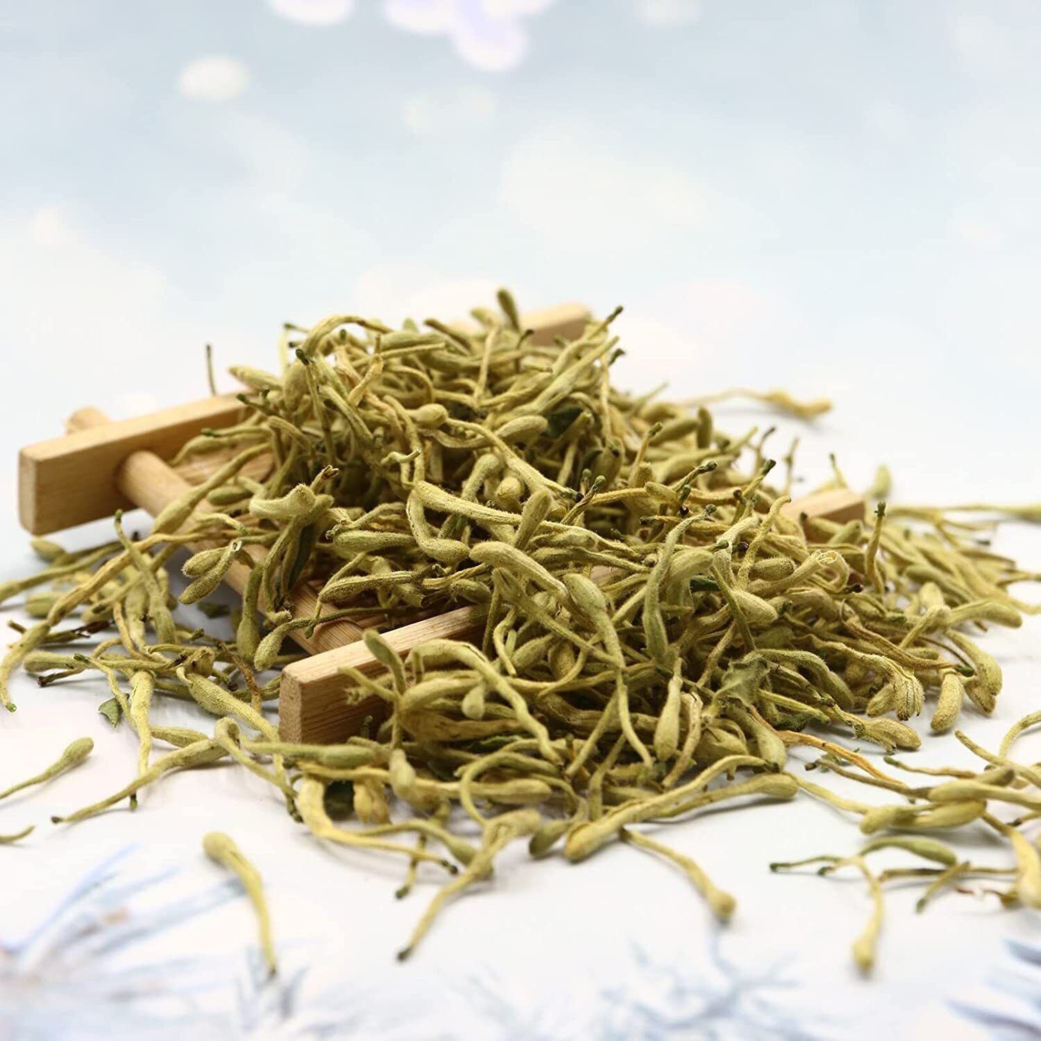 HelloYoung FullChea Natural Dried Honeysuckle - Jin Yin Hua Honeysuckle Tea 1.58oz/45g
