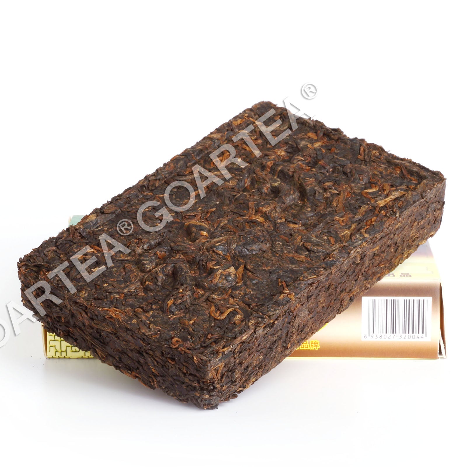 yr 250g Yunnan Puer Puerh Tea Bulang Mount Aged Golden Ripe Brick Pu'er Tee