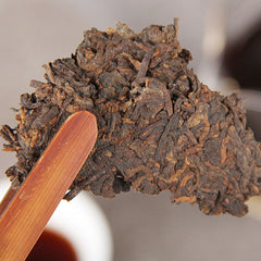 HelloYoung Chuan Shi Jia Ming Ripe Puer Tea Old Tree Pure Material Shu Puerh Tea 357g