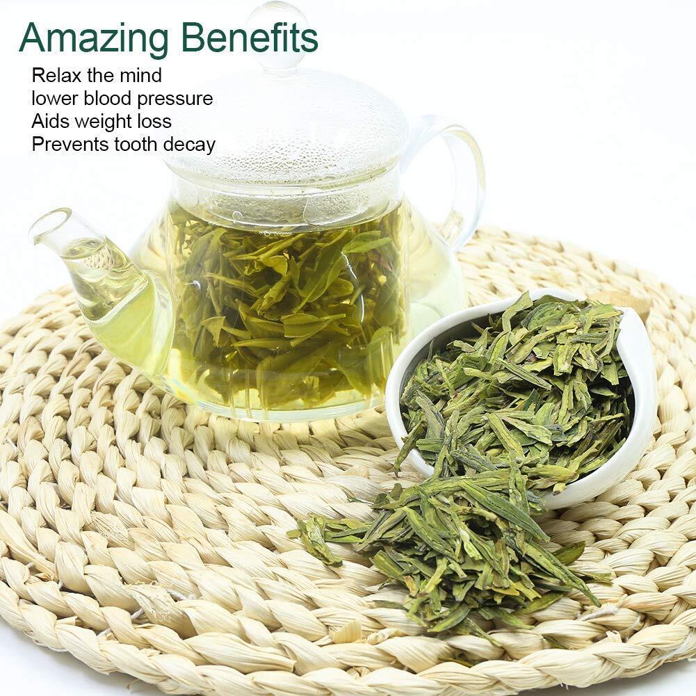 HelloYoung FullChea Longjing Tea Dragonwell Green Tea First Grade 113g