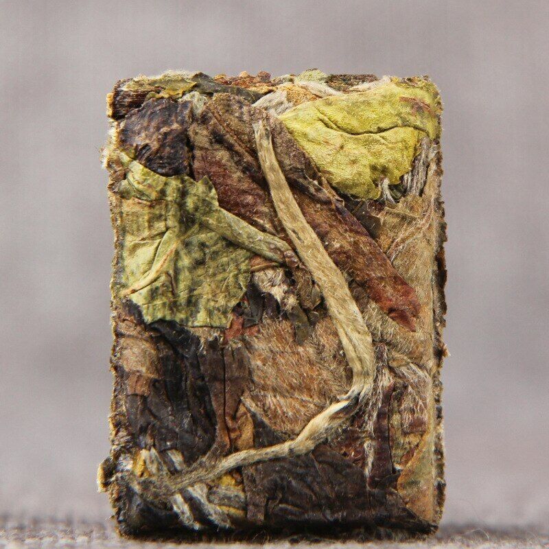 HelloYoung Mini Yunnan Bai Cha Tea Small Cake Chinese White Tea 4 Pieces*5g/bag 100g