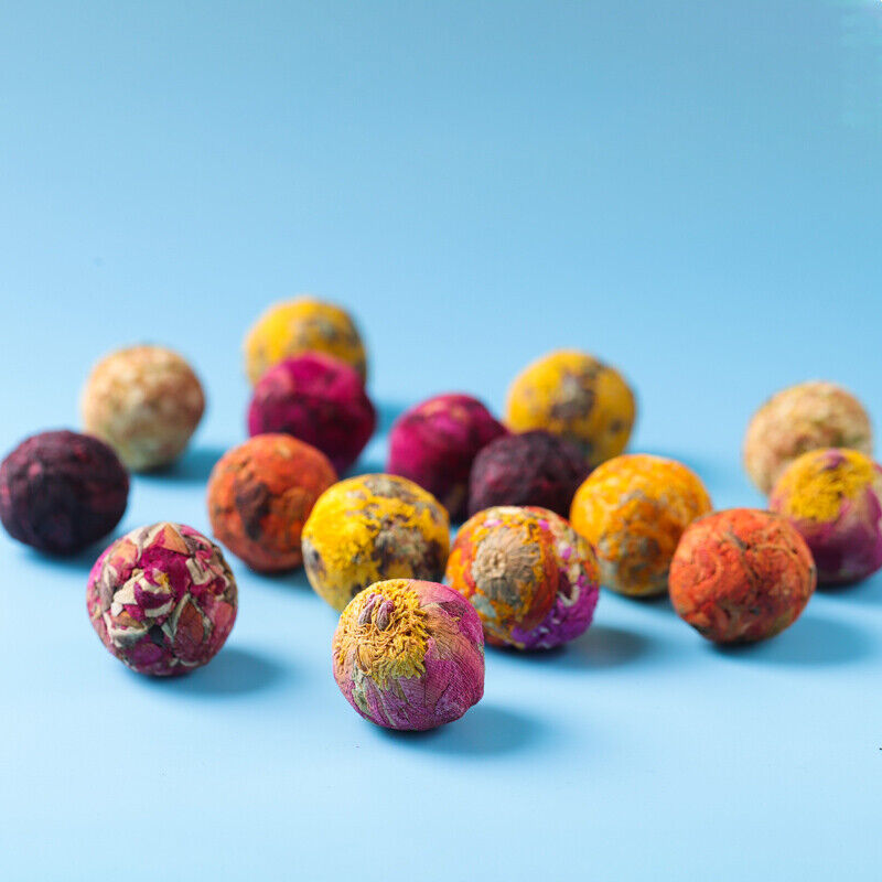 500g 10 Kinds Chinese Mix Blooming Tea Balls Flowers Flowering Tea Buds