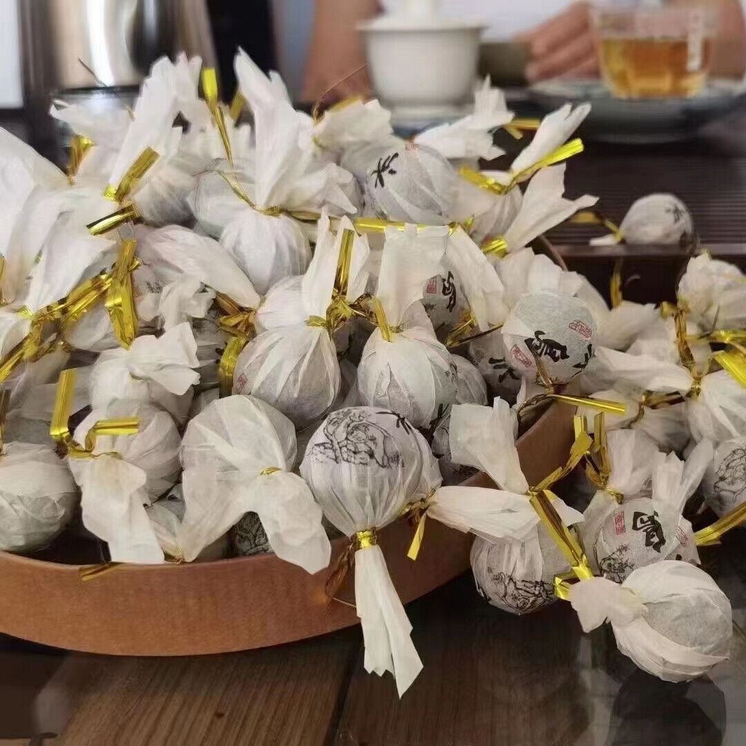 500g Yunnan Raw Pu-erh Tea Bingdao Dragon Ball Pu'er Raw Tea Spring Puerh