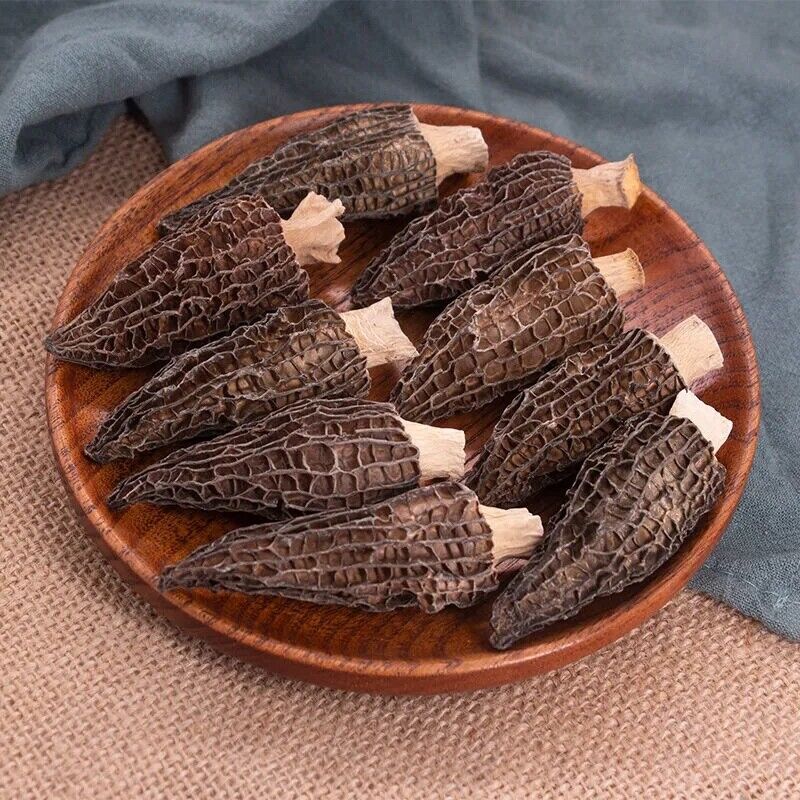 HelloYoung High Quality MOREL-DRIED-MUSHROOMS Natural Chinese Specialty Original 50g 羊肚菌