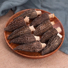 HelloYoung High Quality MOREL-DRIED-MUSHROOMS Natural Chinese Specialty Original 50g 羊肚菌
