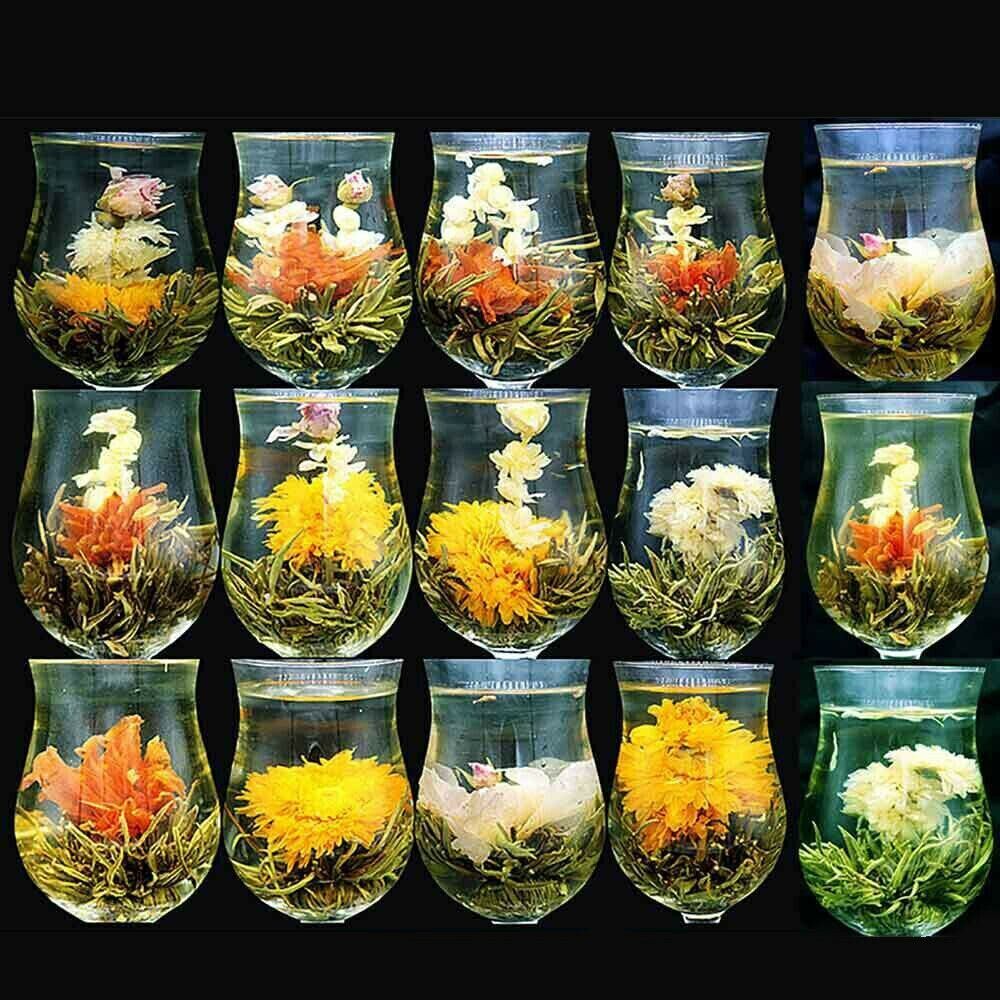 HelloYoung 16 Kinds of Flower Original Blooming Flower Tea Herbal Crafts Flowers Tea 130g