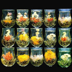 HelloYoung 16 Kinds of Flower Original Blooming Flower Tea Herbal Crafts Flowers Tea 130g