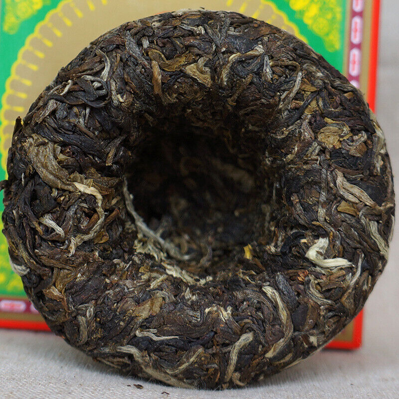 HelloYoung Ancient Tree Pu Erh In Nice Box CANGER TuoCha Yunnan Xiaguan Cha Pu'er Tea 100g