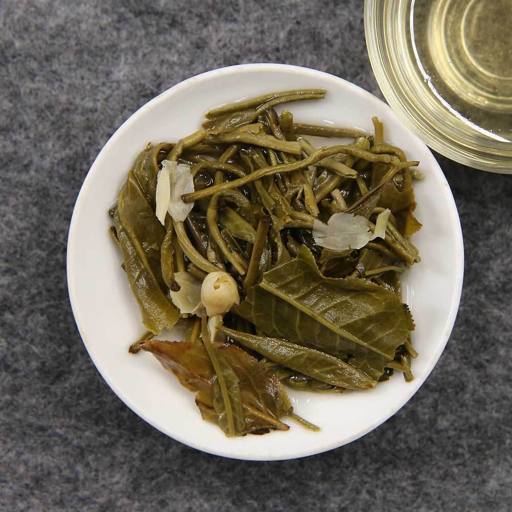 HelloYoung Jasmine Flowers Mix Green Tea Jasmine Scented Flower Tea Organic Loose Leaf