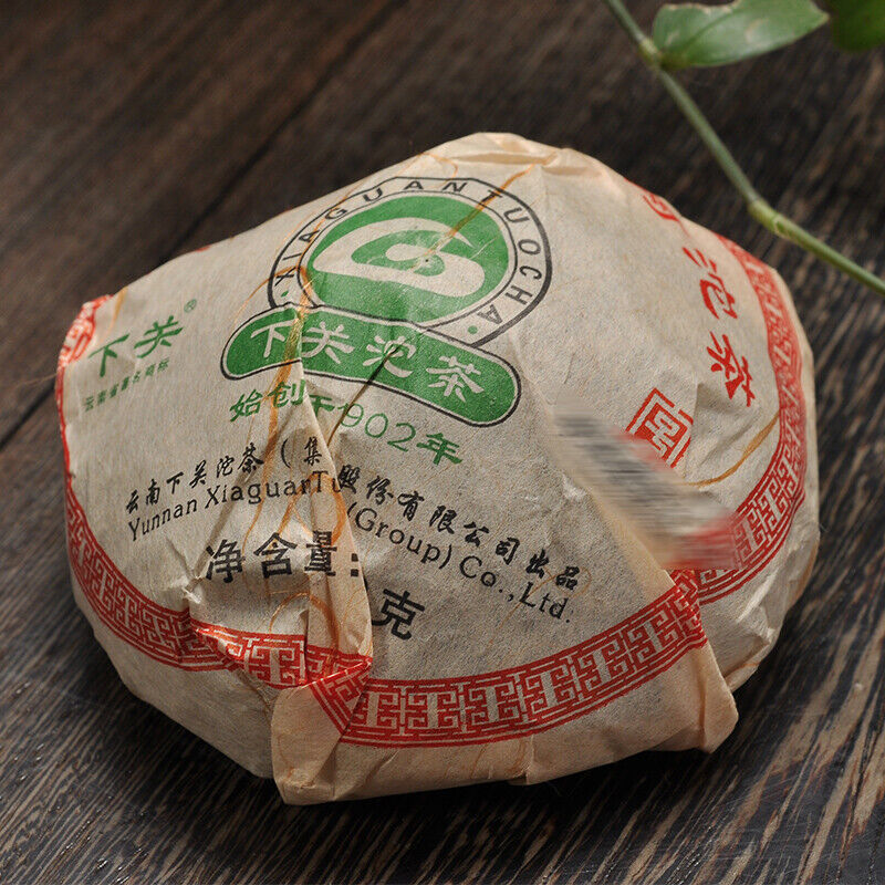 100g Xiaguan Tou Cha Cha Puerh Tea Aged Pu'er Jingmai Mountain Old Tree Tuocha