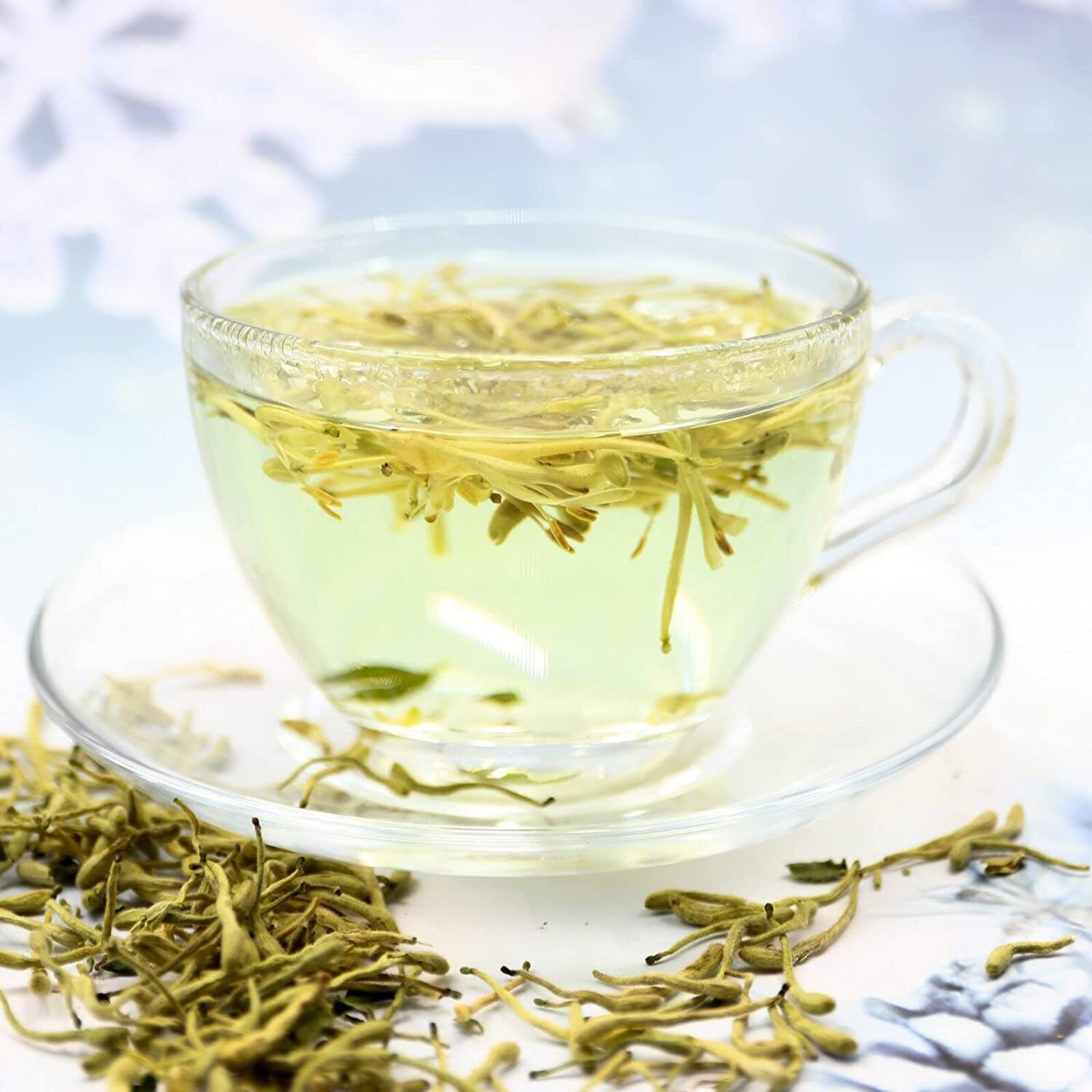 HelloYoung FullChea Natural Dried Honeysuckle - Jin Yin Hua Honeysuckle Tea 1.58oz/45g