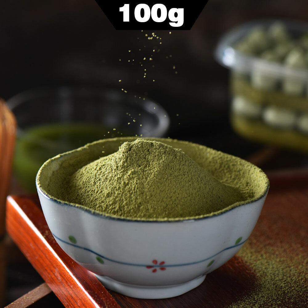 HelloYoung /Chinese Green Tea Matcha Tea Green Food Pure Matcha Powder 100g