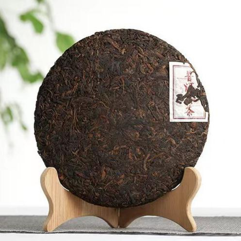 Yunnan Cooked Puerh Tea Top Old Tree Pu-erh Ripe Tea Cake Natural Pu'er Tea 357g
