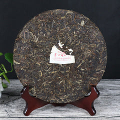 HelloYoung XY 8113 Red Belt Iron Cake Xiaguan Raw Puerh Tea Factory Sheng Puer 357g