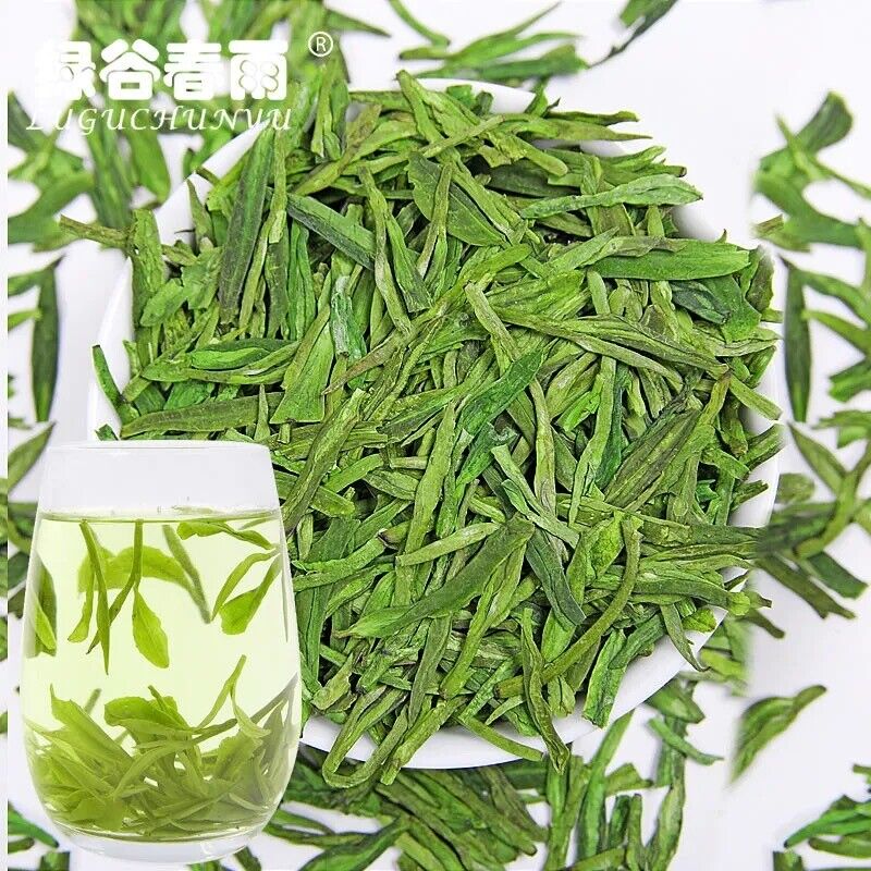 HelloYoung Dragon Well Green Tea, New Spring Organic Tea, Longjing Chinese Green Tea